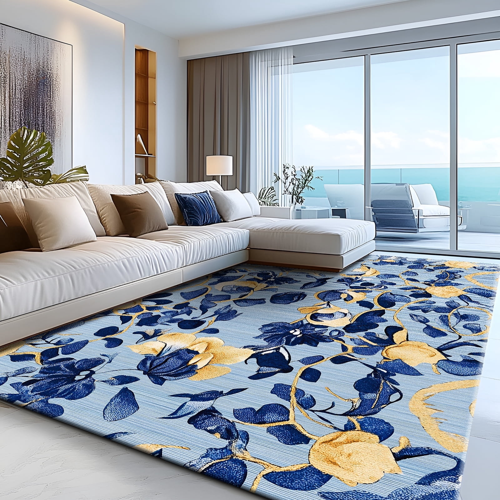 Blue Floral