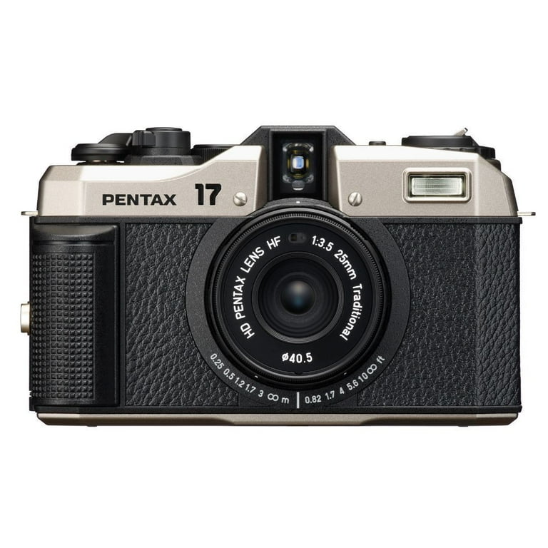 be　PENTAX17 Pentax 17 Film Camera, Dark Silver, 35mm - Walmart.com
