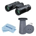 thumbnail image 1 of Pentax 9x21 UD Weather Resistant Roof Prism Binocular, 6 Degree Angle of View, Black, Bundle with Portable Telescoping Stool/Chair, Cleaning Cloth, 1 of 8