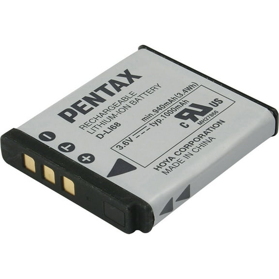 Pentax D-LI68B 3.6V 1000mAh Rechargeable Lithium-Ion Battery for Q Compact Digital Camera