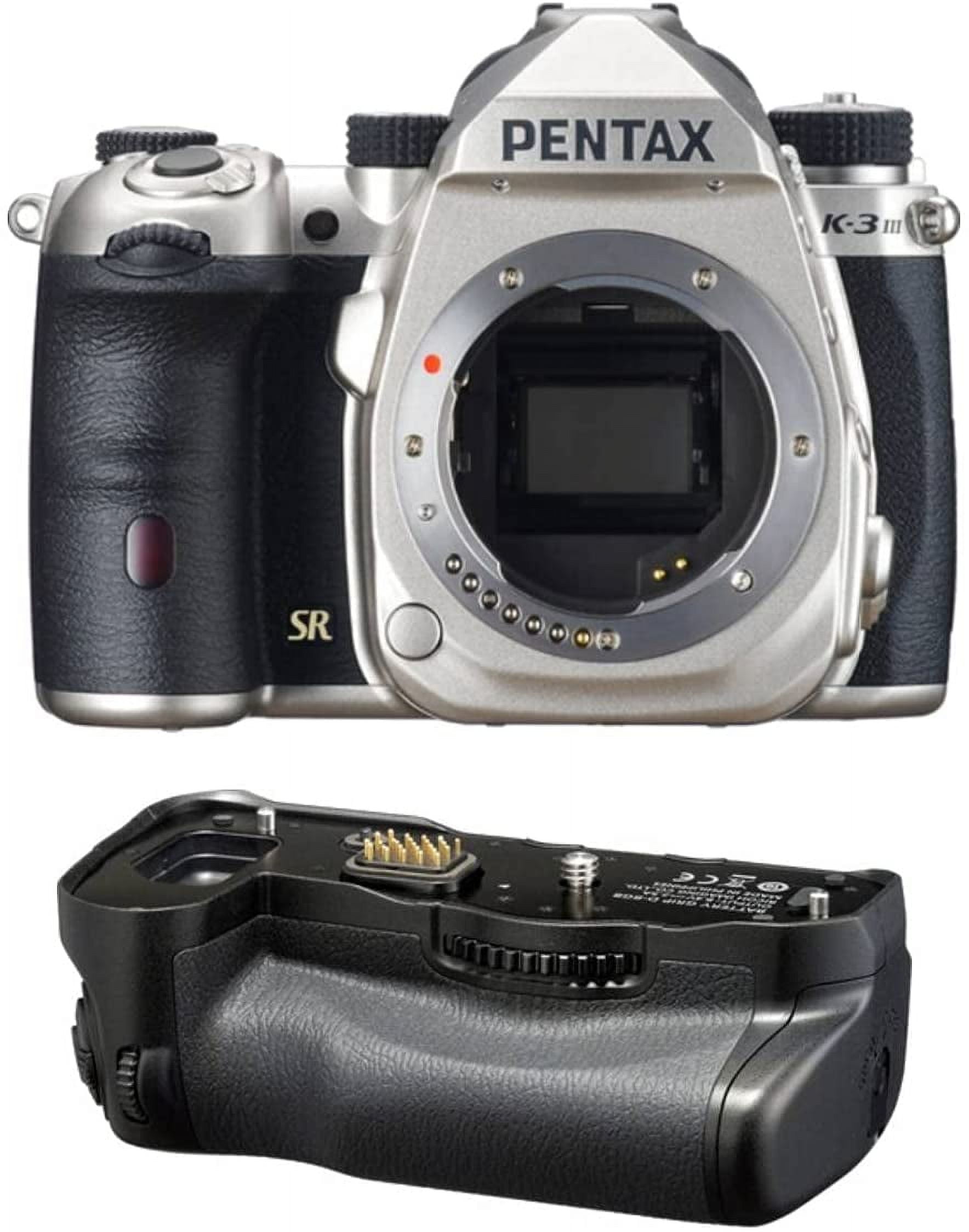 Pentax K-3 Mark III CMOS Sensor DSLR Camera (Silver) with D Pentax K-3 Mark III CMOS Sensor DSLR Camera (Silver) with D
