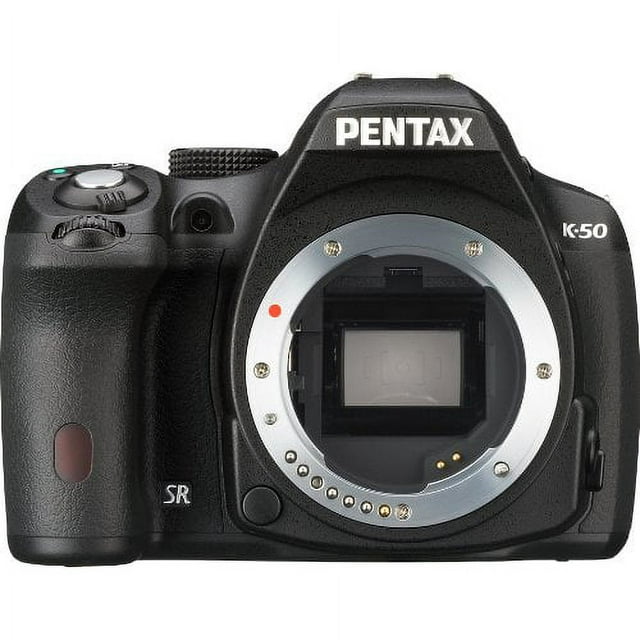 Pentax K-50 16.3 Megapixel Digital SLR Camera Body Only, Black