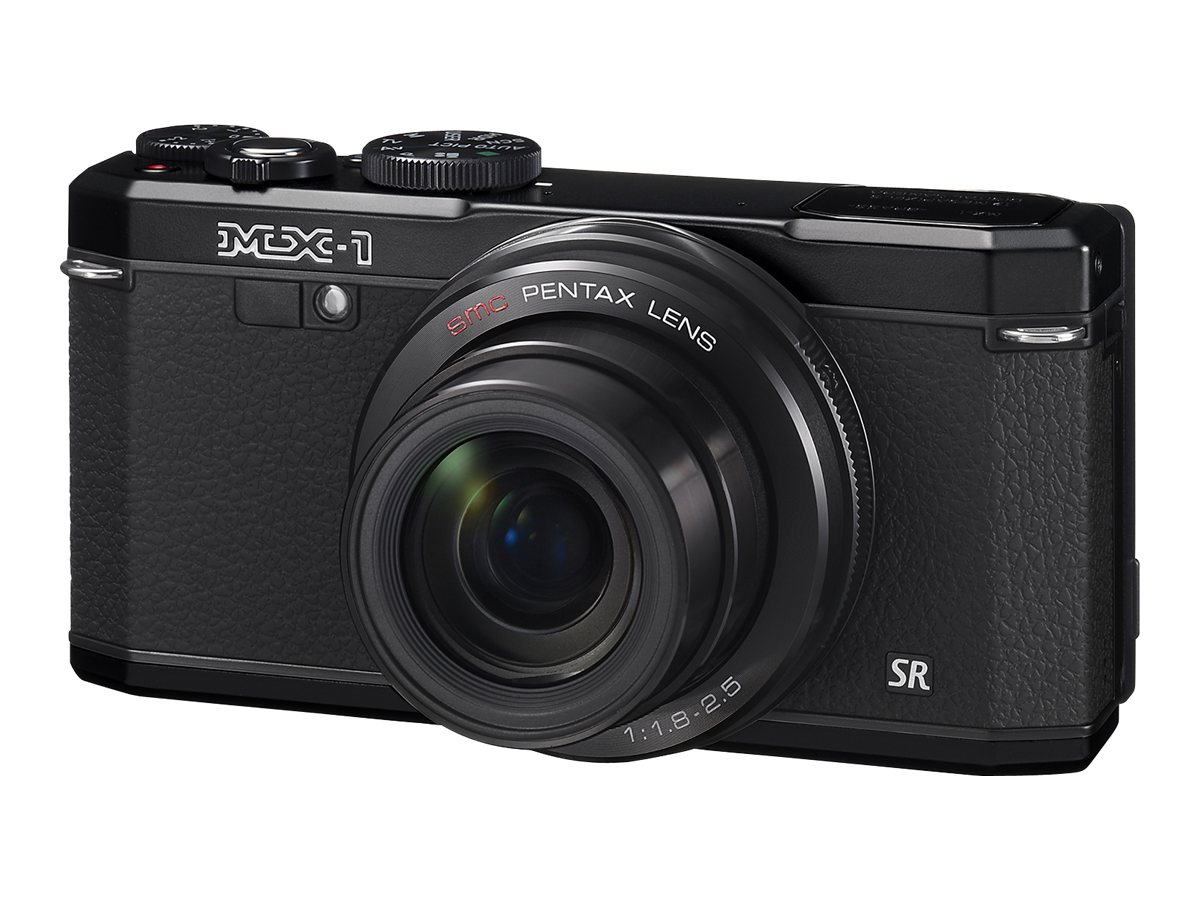 Pentax MX-1 12 Megapixel Compact Camera, Black - image 1 of 6