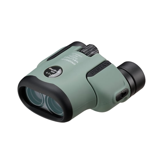 Pentax Papilio III 6.5x21 WR Binoculars with HD Coating 50cm Close Focus (Olive)