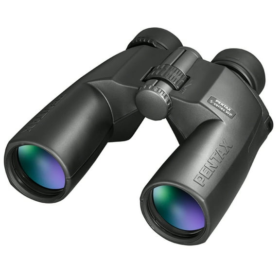 Pentax 12x50 SP Series WP Water Proof Porro Prism Center Focus Binocular with 4.2 Degree Angle of View, Black