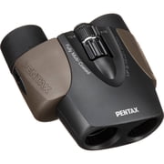 Pentax 8-16x21 UP Series Zoom Weather Resistant Porro Prism Binocular with 5.0-3.0 Degree Angle of View, Brown