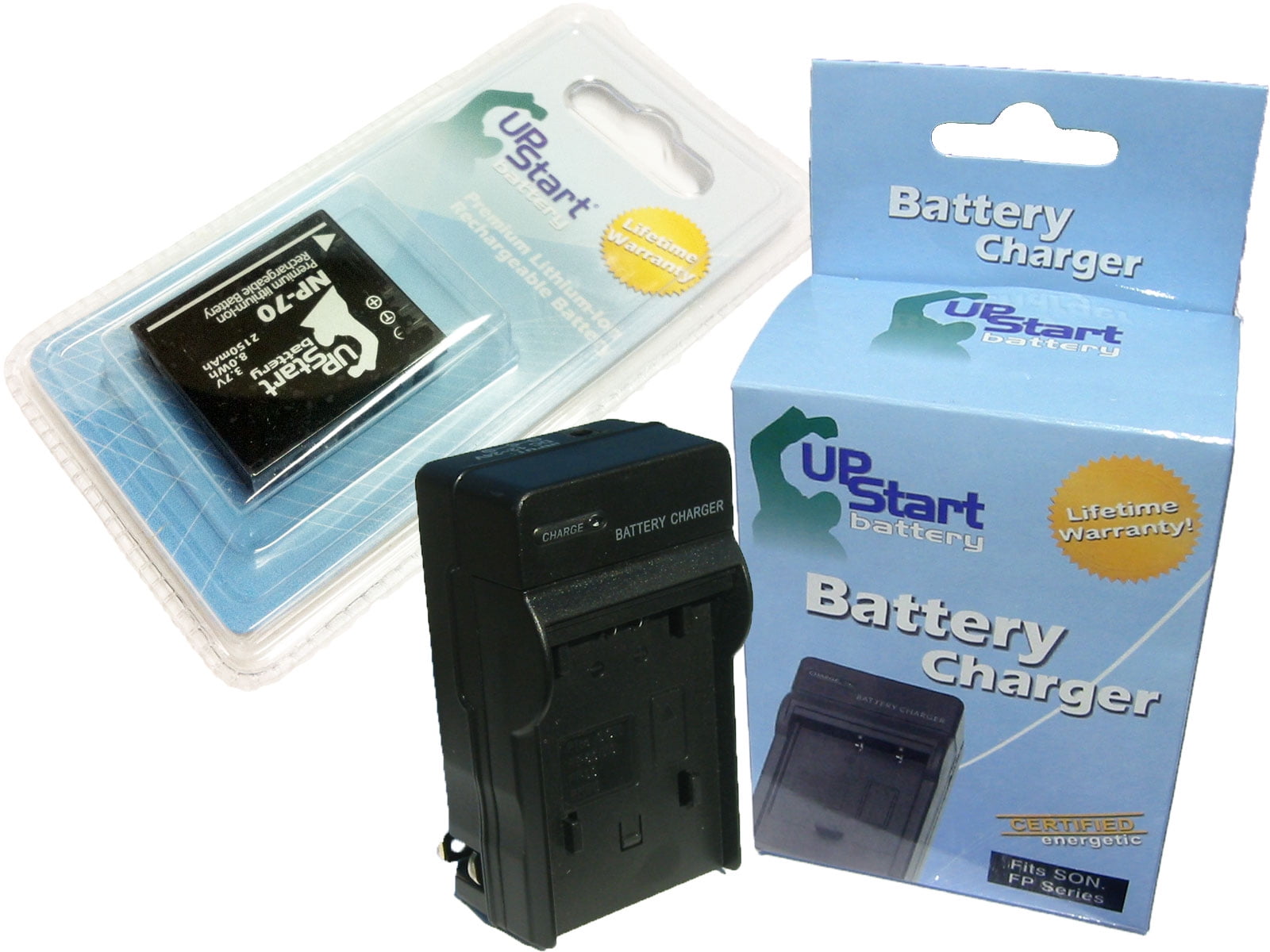 Pentax X90 Battery and Charger Replacement for Pentax DLI106 Digital