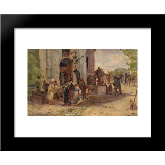 Pentecost 20x24 Framed Art Print by Nesterov, Mikhail