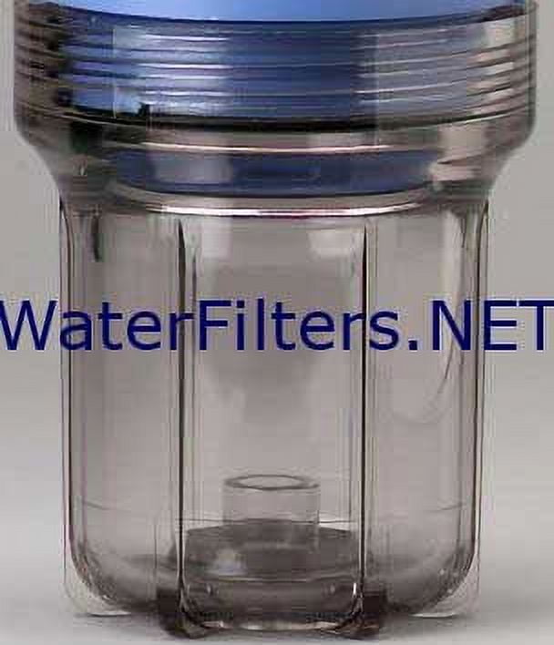 Pentek 153056 #5 Slim Line Clear Replacement Sump - Holds 5 x 2.5-Inch Water Filters
