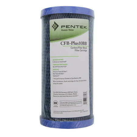 Pentek CFB-PLUS10BB Fibredyne Modified Carbon Block 5 Micron Filter