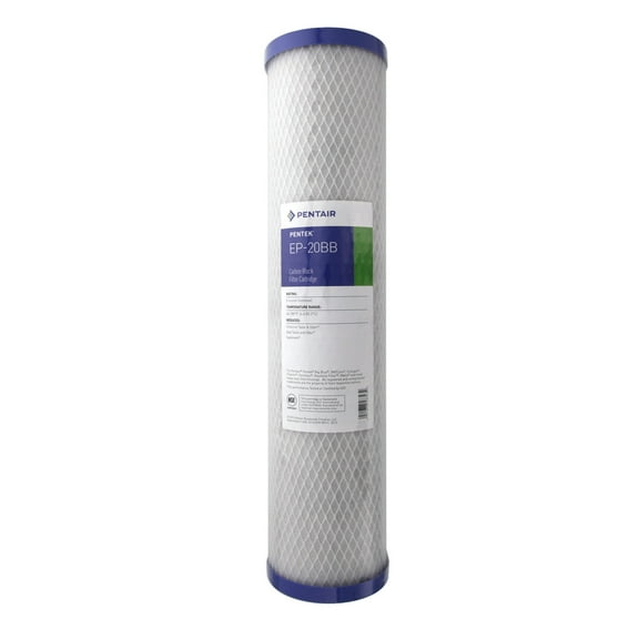 Pentair/Pentek Filter Cartridge,5 micron,4 gpm,20" H 155583-75