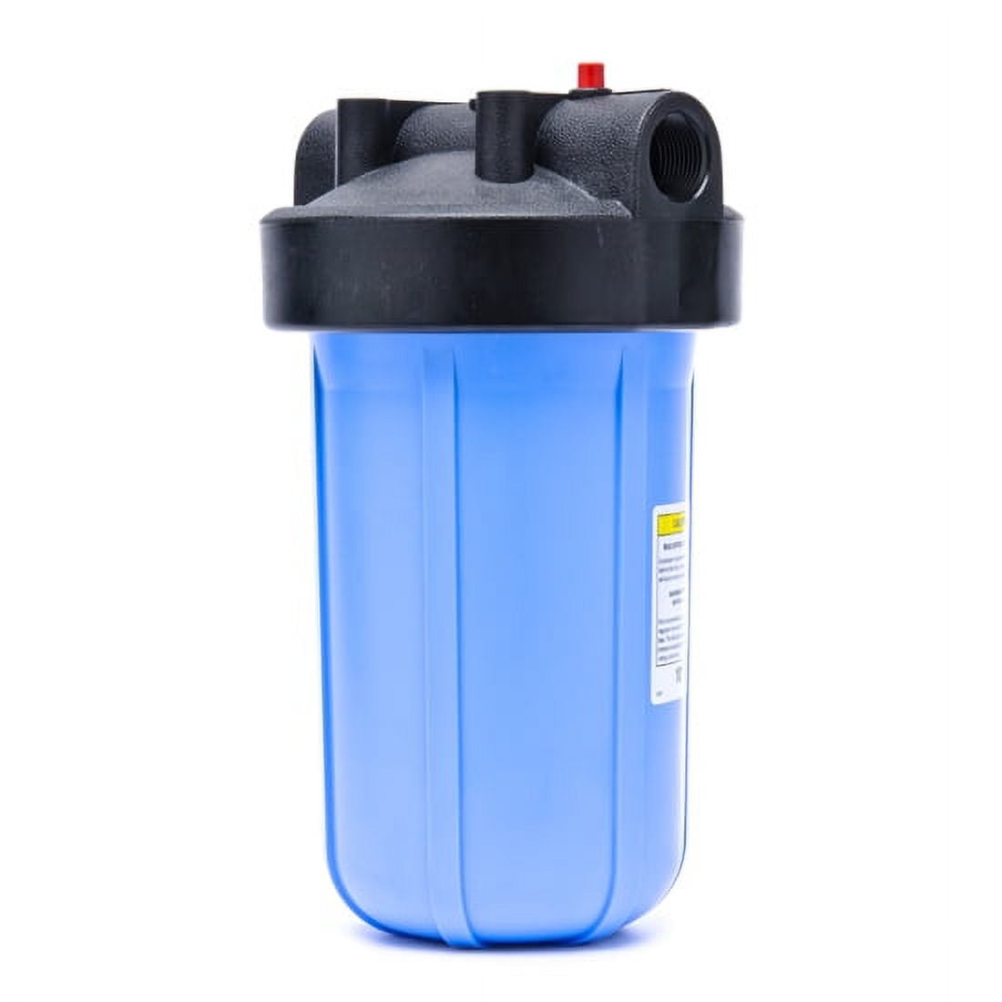 Blue Polypropylene Whole House Water Filter Housing