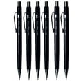 thumbnail image 1 of Pentel 0.5mm (P205) Black P200 Series Automatic Mechanical Drafting Pencil Refillable Lead Eraser P205-A (Pack of 6), 1 of 1
