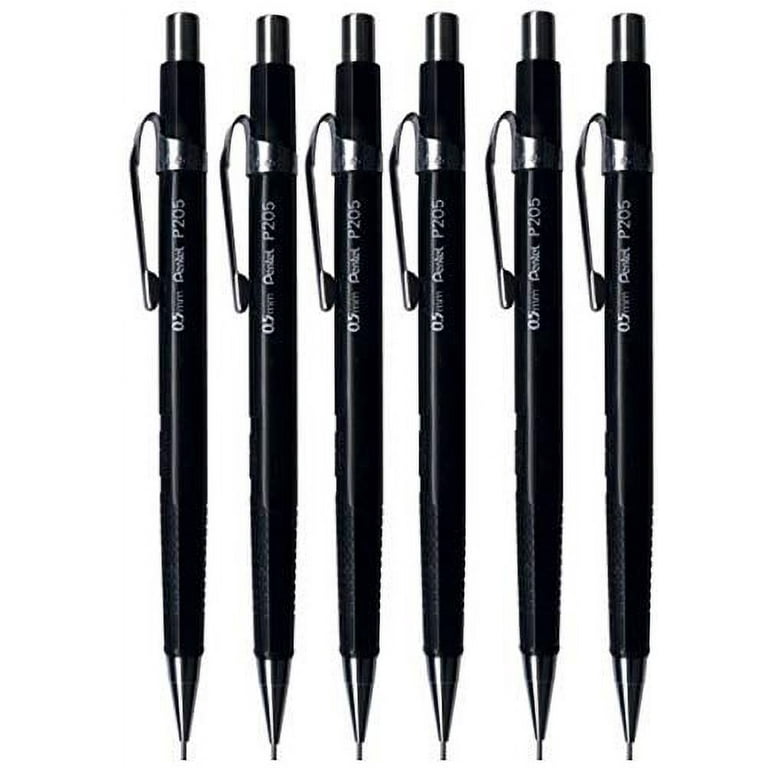 Pentel 0.5mm (P205) Black P200 Series Automatic Mechanical
