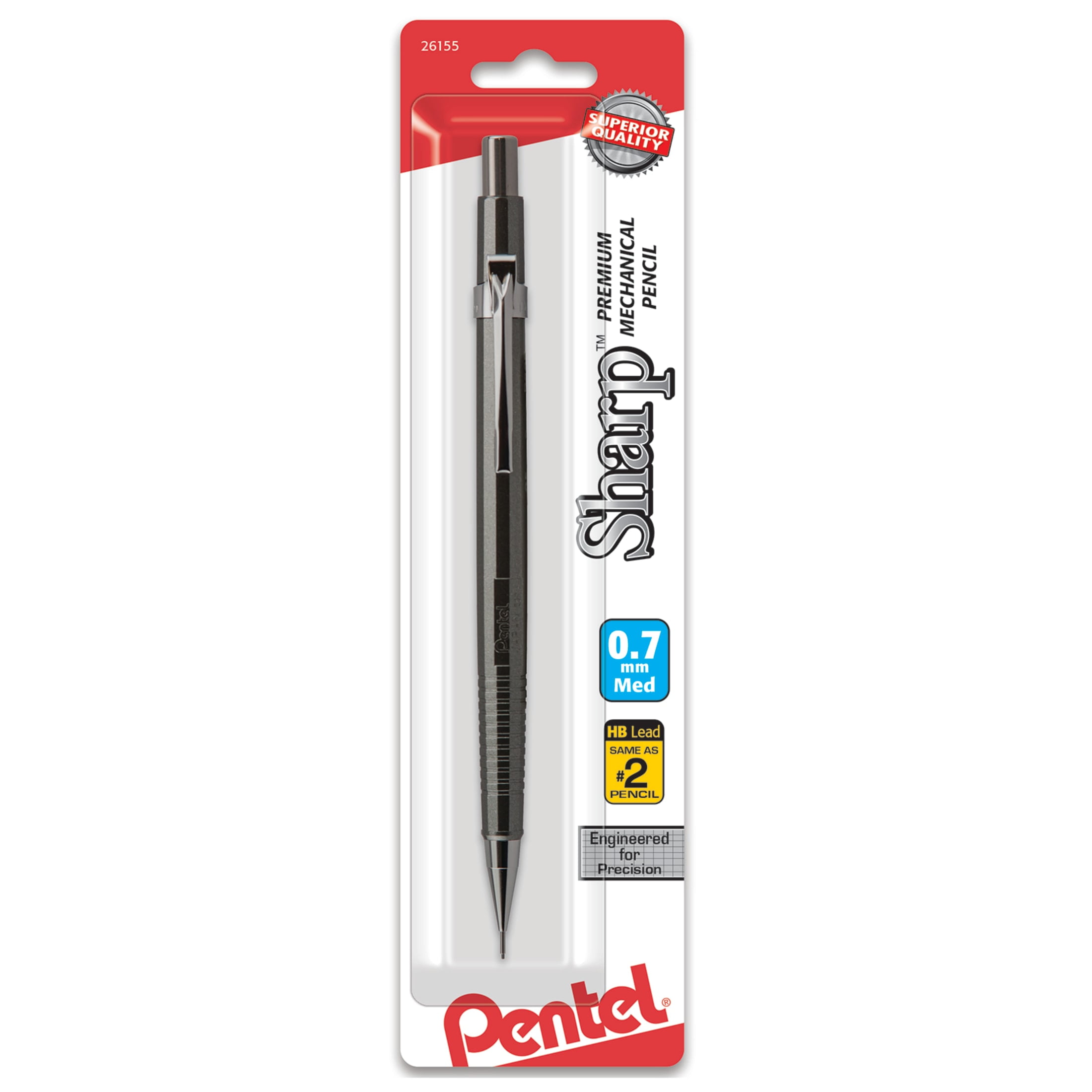 Pentel Sharp Mechanical Pencil, .7mm, Metallic Graphite Pentel Sharp Mechanical Pencil, .7mm, Metallic Graphite