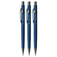 thumbnail image 1 of Pentel 0.7mm (P207-C) Blue P200 Series Automatic Mechanical Drafting Pencil Refillable Lead Eraser (Pack of 3), 1 of 1