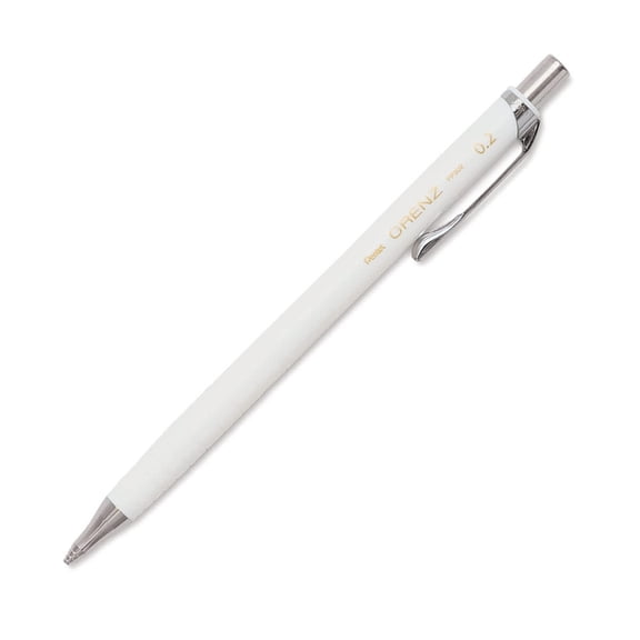 Pentel 1-Click Mechanical Pencil White