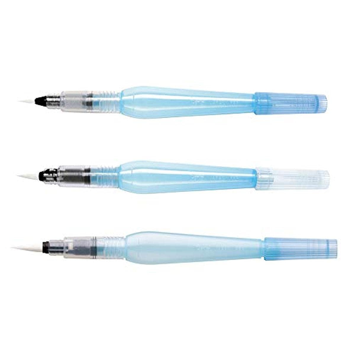 Pentel Arts  Blister Pack Water Brushes Fine/Medium/Wide Varios