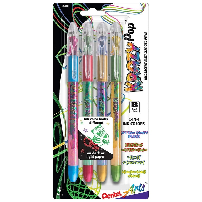 Krazy Pop Iridescent Gel Pen | 1.0mm Bold Krazy Pop Iridescent Gel Pen | 1.0mm Bold