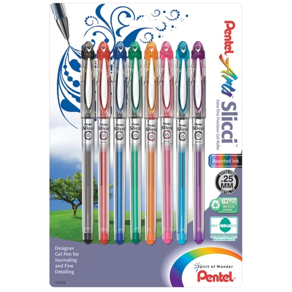 Pentel Slicci Gel Pen, Set Slicci Gel Pen, Set
