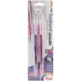 thumbnail image 1 of Pentel Arts Sunburst Metallic Gel Pen Medium Line Violet & Pink Ink 2-Pack, 1 of 2