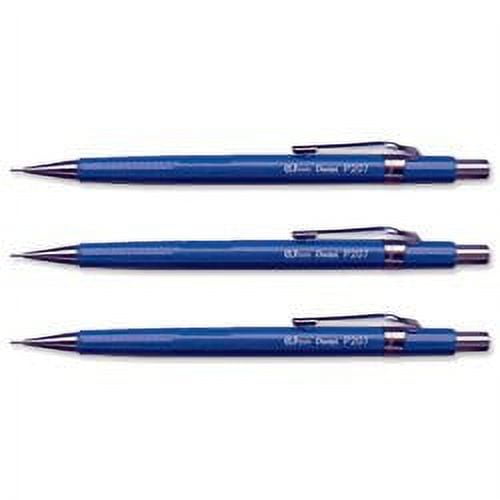 Pentel Automatic Pencil Plastic Steel-lined with 6 x HB 0.7mm Lead Ref P207-C [Pack 12]