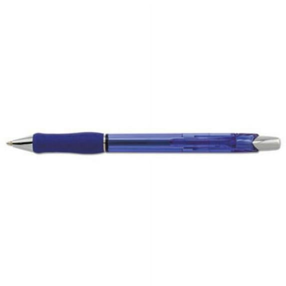 Pentel BX477C R.s.v.p. Super Rt Retractable Ballpoint Pen, 0.7mm, Blue /barrel, Dozen