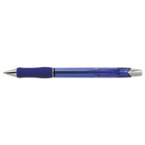 Pentel BX477C R.s.v.p. Super Rt Retractable Ballpoint Pen, 0.7mm, Blue /barrel, Dozen