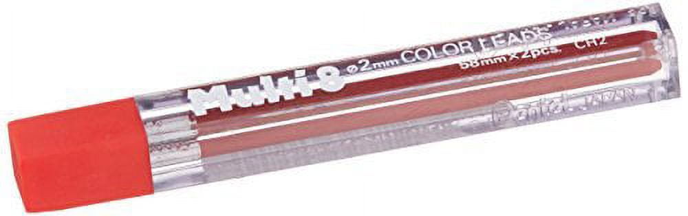 Pentel Ricarica Mina 2 Mm Arancione Per Multi 8 | Tubo Da 2 Mine | CH2 F