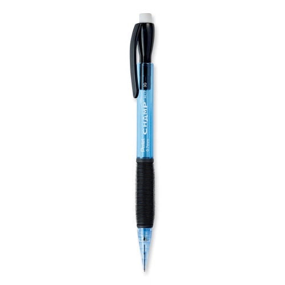 Pentel Champ Mechanical Pencil, 0.7 mm, HB (2.5), Black Lead, Blue