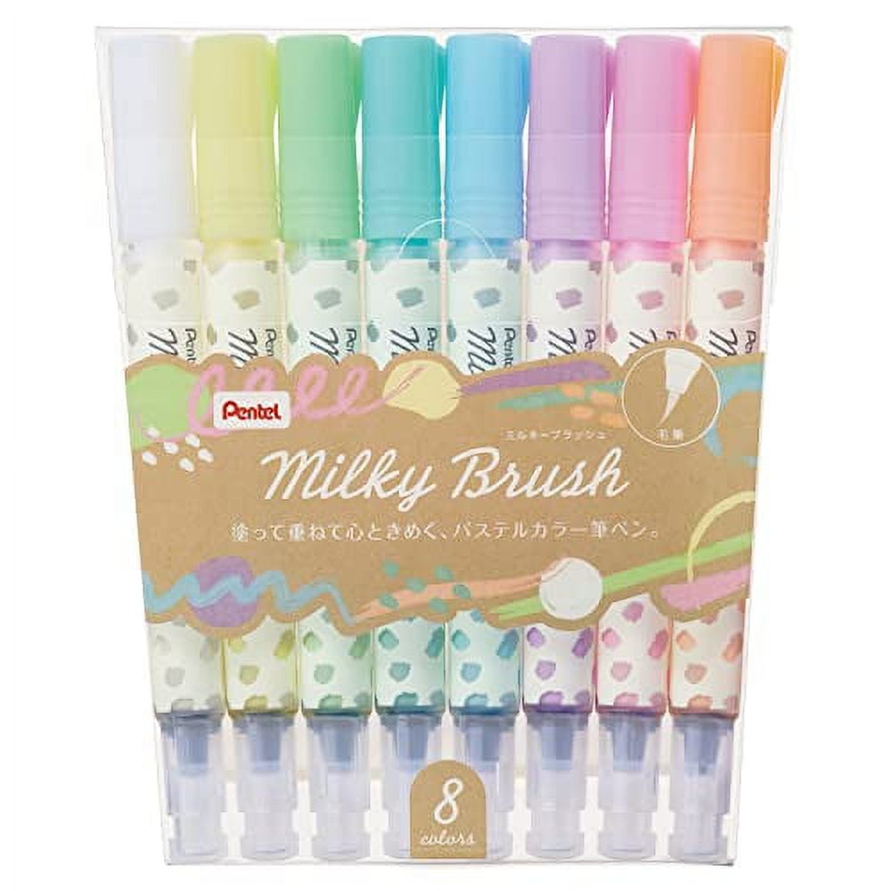 Pentel Milky Brush Marker  Markers set, Brush markers, Markers