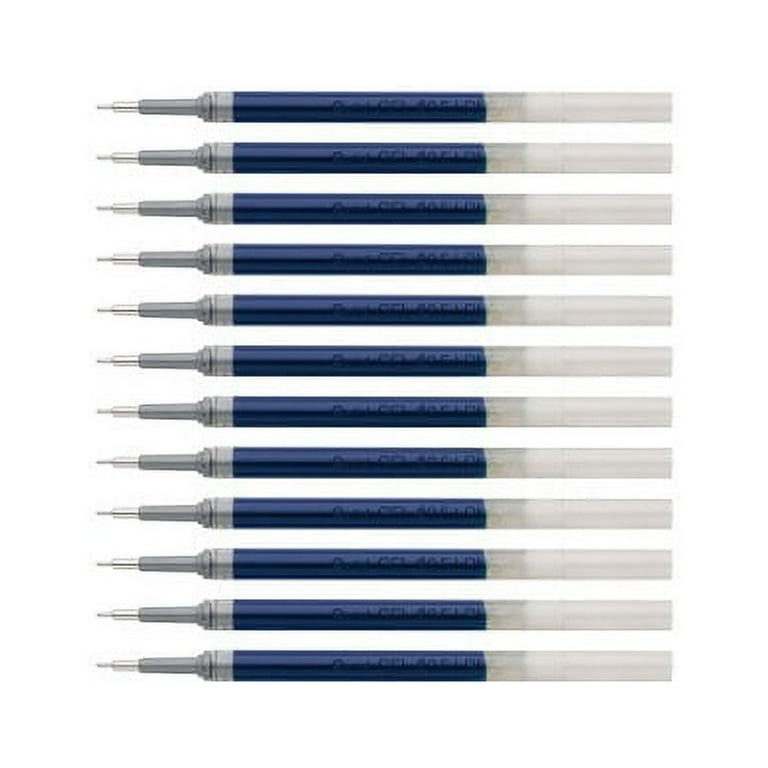 EnerGel Liquid Gel Pen Refill - 0.50 mm, Fine Point - Blue Ink - Smudge Proof, Smear Proof, Quick-drying Ink, Glob-free, Smooth Writing - 12 / Box EnerGel Liquid Gel Pen Refill - 0.50 mm, Fine Point - Blue Ink - Smudge Proof, Smear Proof, Quick-drying Ink, Glob-free, Smooth Writing - 12 / Box