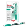 thumbnail image 1 of Pentel EnerGel Deluxe RTX Gel Ink Pen, 0.7 Millimeter Metal Tip, Green Ink, 1 Each (BL77-D), 1 of 6