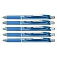 thumbnail image 1 of Pentel EnerGel Deluxe RTX Retractable Liquid Gel Pen,0.5mm, Fine Line, Needle Tip, Blue Ink /Blue Body/Value set of 5 (With Our Shop Original Product Description), 1 of 1