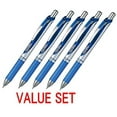 thumbnail image 1 of Pentel EnerGel Deluxe RTX Retractable Liquid Gel Pen,0.7mm, Fine Line, Metal Tip, Blue Ink-Value set of 5 (With Our Shop Original Product Description), 1 of 2