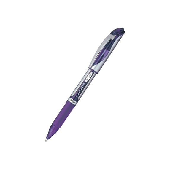 Pentel EnerGel Deluxe - Rollerball pen - violet - gel ink - 1 mm - broad