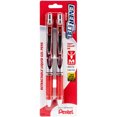 thumbnail image 1 of Pentel EnerGel RTX Retractable Liquid Gel Pens .7mm 2/Pkg-Red, 1 of 2