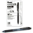 thumbnail image 1 of Pentel EnerGel-X Retractable Liquid Gel Pen (0.7mm) Metal Tip, Black Ink, Box of 12 (BL107-A) by Pentel, 1 of 1