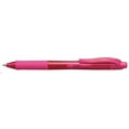 thumbnail image 1 of Pentel EnerGel-X Retractable Liquid Gel Pen (0.7mm) Metal Tip, Pink Ink, Box of 12 (BL107-P), 1 of 6