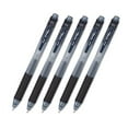 thumbnail image 1 of Pentel Energel X Rubber Grip & Click Retractable Fine Line, Needle Tip -BLN-105- Cost Performance Model -0.5mm-black Ink-value Set of 5 (with Our Shop Original Description of Goods), 1 of 1