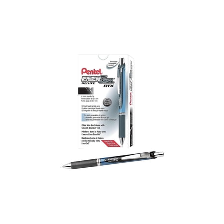 Pentel, PENBLN77ADZ, EnerGel RTX Liquid Gel Pen, 12 / Dozen
