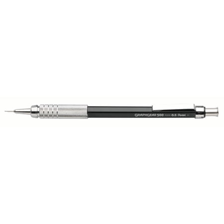 Pentel GraphGear 500 Mechanical Drafting Pencil, 0.5mm, HB Lead