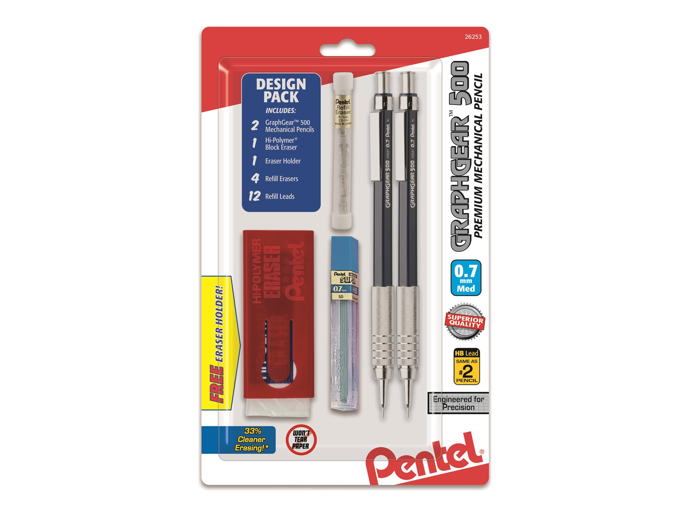 Pilot S5 Drafting Pencil – 0,7 Mm, Blauer Körper, Für Technische Zeichnungen