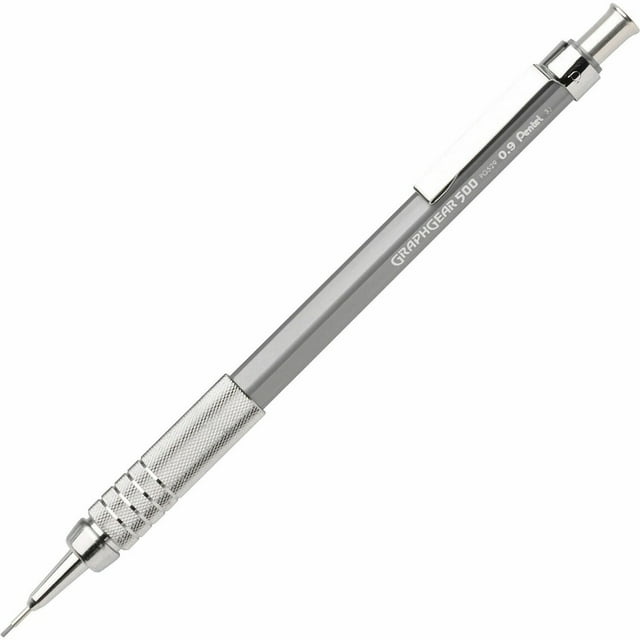 Pentel GraphGear 500 Mechanical Pencils with Z21 Refill Eraser, 0.9mm, HB Lead