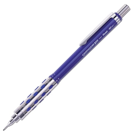 Pentel GraphGear 800 Drafting Pencil, .7mm, Black, Carded Packaging