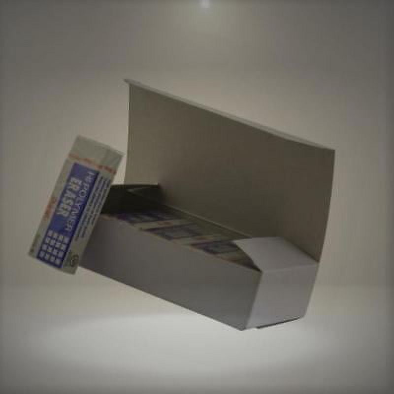 Pentel HiPolymer Block Eraser, Large, White, Pack of 10 (ZEH10PC10)