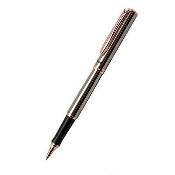 Pentel Libretto EnerGel Gel Pen, (0.7mm) Rose Gold Barrel, Black Ink