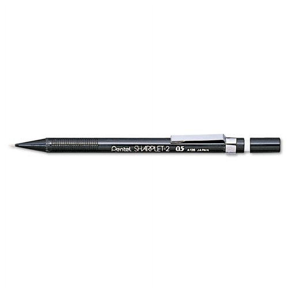 Nicpro 6 Pcs Art Mechanical Pencils Set in Leather Case, 0.5, 0.7
