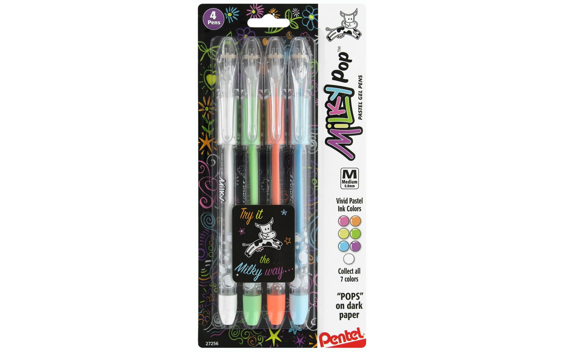 Pentel Arts Milky Pop Pastel Gel Pen - 0.8mm Medium Guam