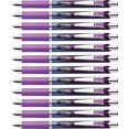 thumbnail image 1 of Pentel Needle Tip Liquid Gel Ink Pens 0.5 mm Pen Point Size - Needle Pen Point Style - Refillable - Retractable - Violet Liquid Gel Ink Ink - 12 / Dozen, 1 of 3
